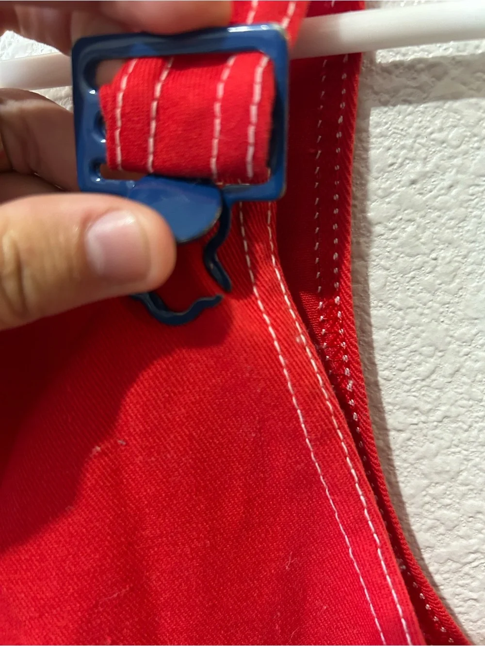 Vintage Carter's Red Overalls